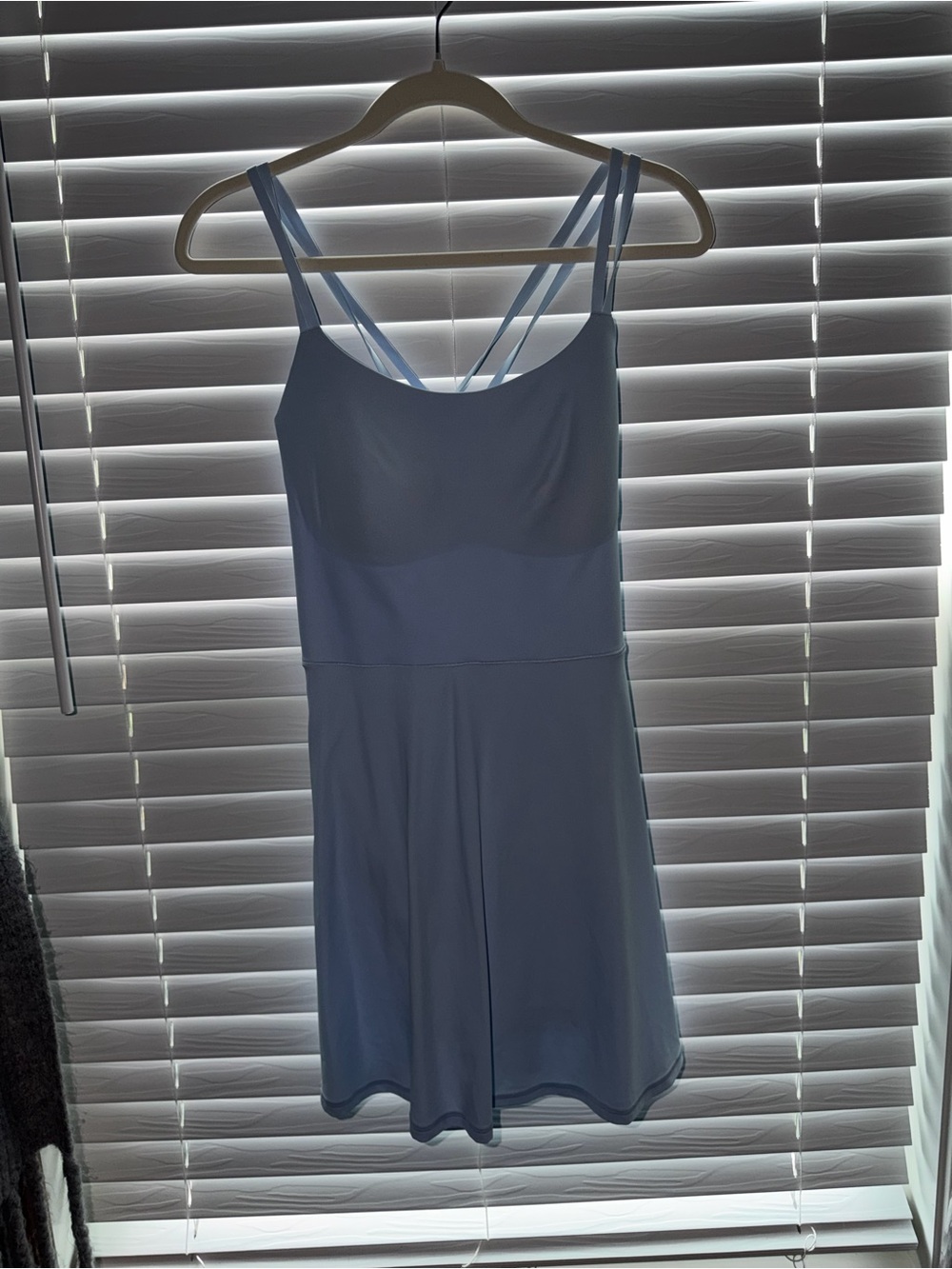 aerie Pale Blue Double-Strap Sleep Chemise
